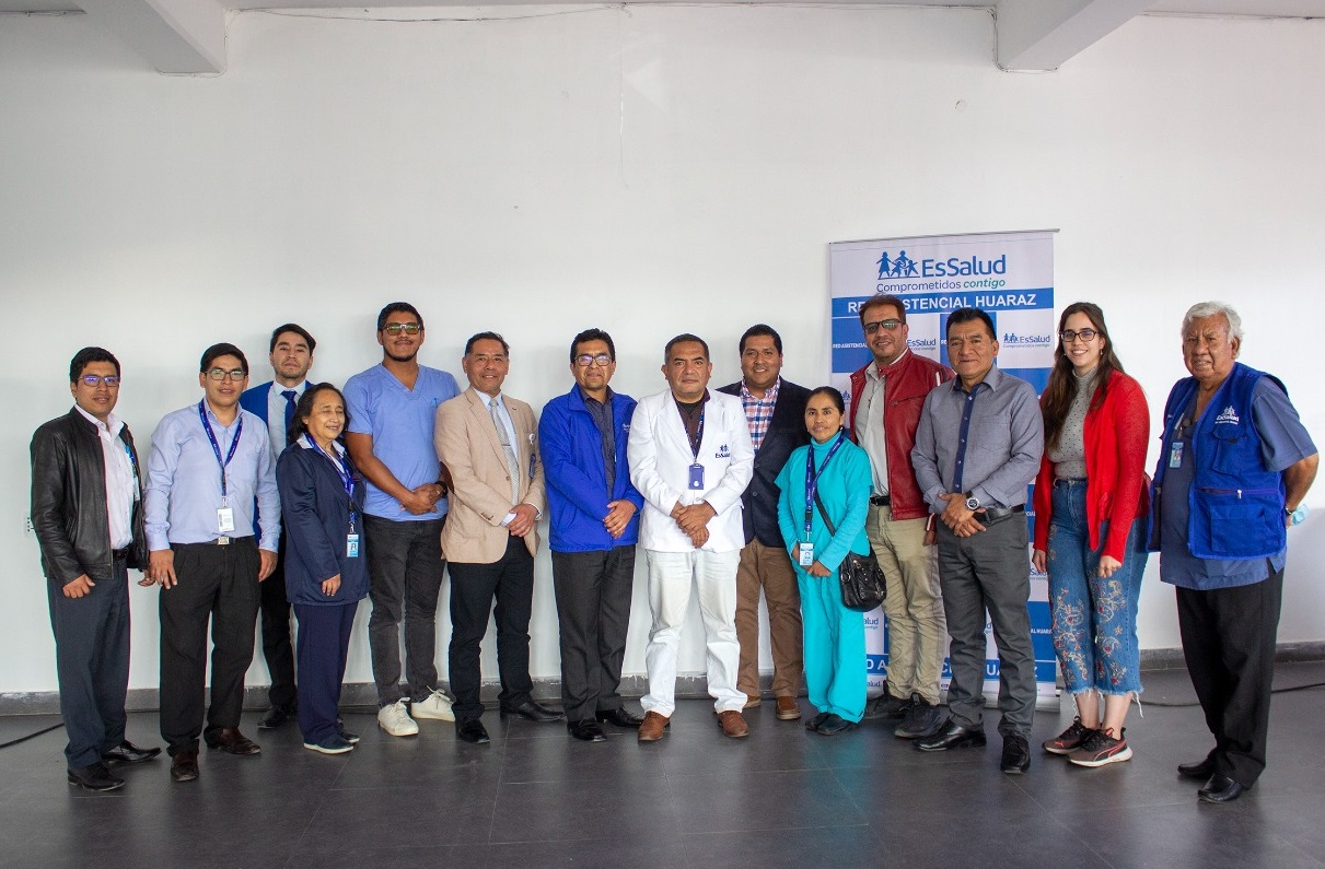 Essalud - EsSalud realizó reunión de coordinación y análisis de indicadores de la Red Asistencial Huaraz
