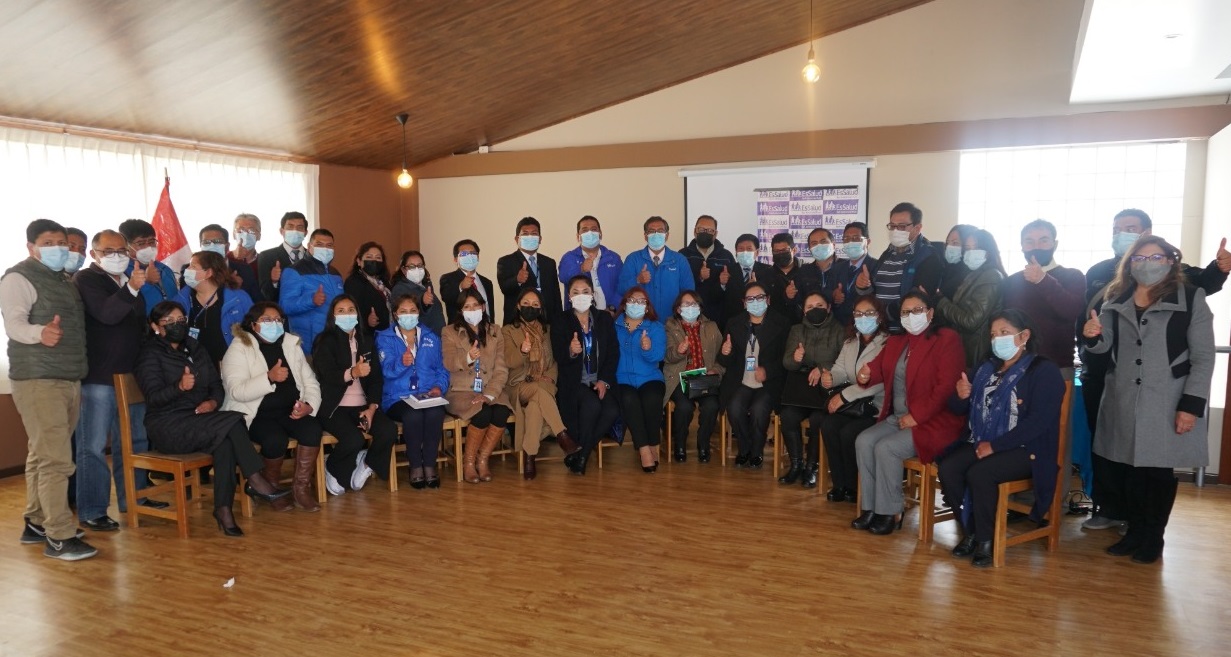 EsSalud Puno realizó curso de taller dirigido a trabajadores de la región Macro Sur Oriente