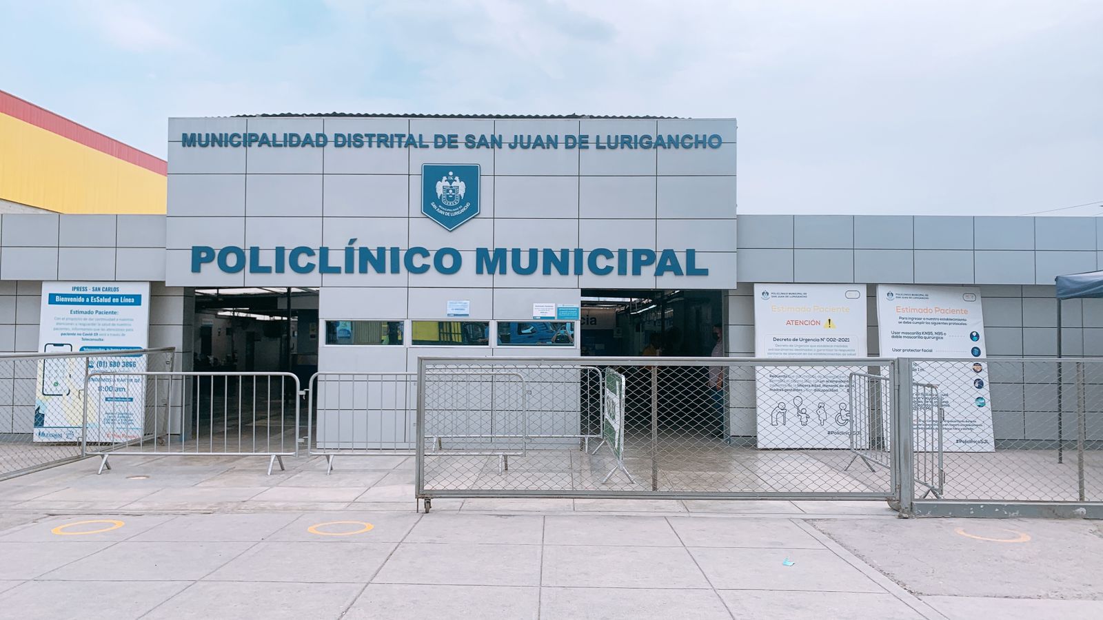 San Juan De Lurigancho Policlínico San Carlos Normaliza Su Atención En Todos Sus Servicios En 8671