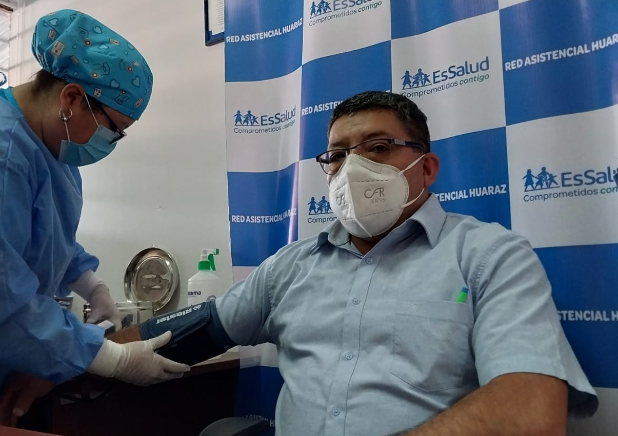 Essalud - EsSalud Huaraz realizó tamizaje integral como parte del trabajo del programa “Mi Salud, mi Vida”