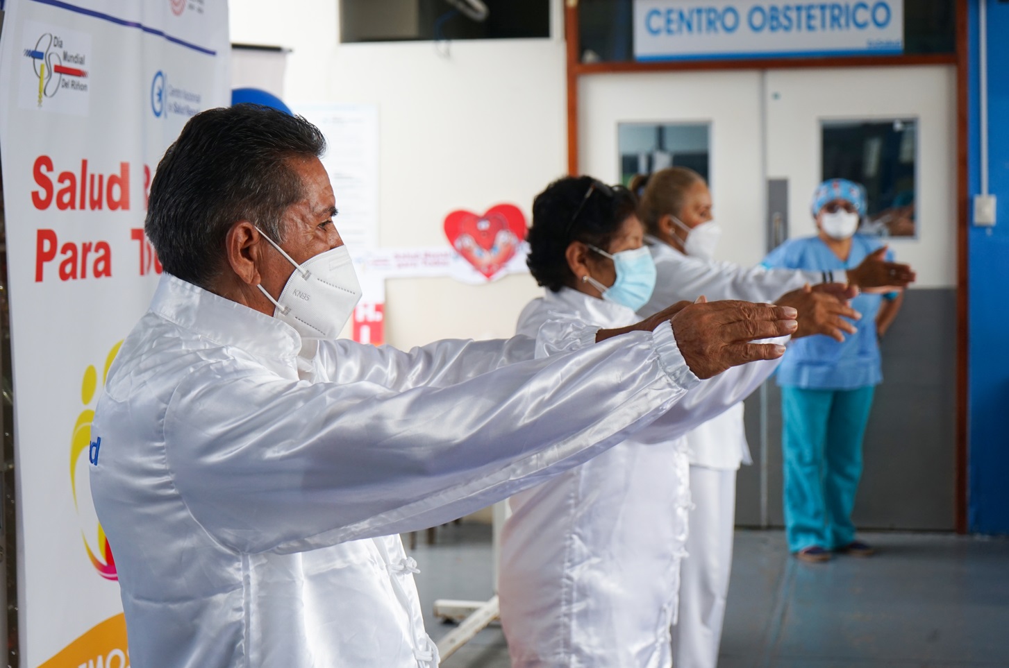 Essalud - Hospital Octavio Mongrut realizó campaña renal dirigida a adultos mayores