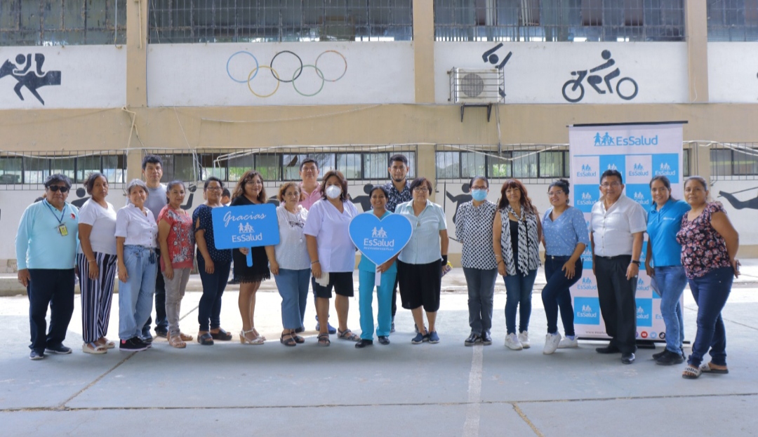 EsSalud Piura realiza programa Mi Salud Mi Vida a trabajadores del Gobierno Regional de Piura