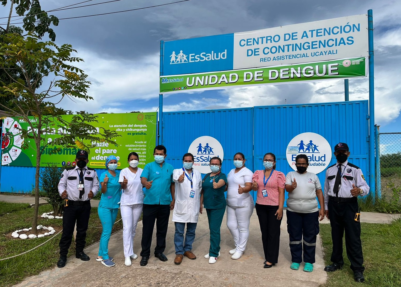 Essalud - EsSalud Ucayali implementa Unidad de Dengue para tratamiento de pacientes