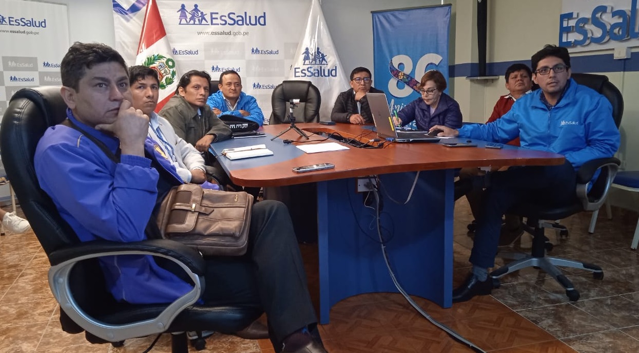 Essalud - EsSalud Amazonas realizó evaluación de indicadores de gestión a fin de mejorar servicios