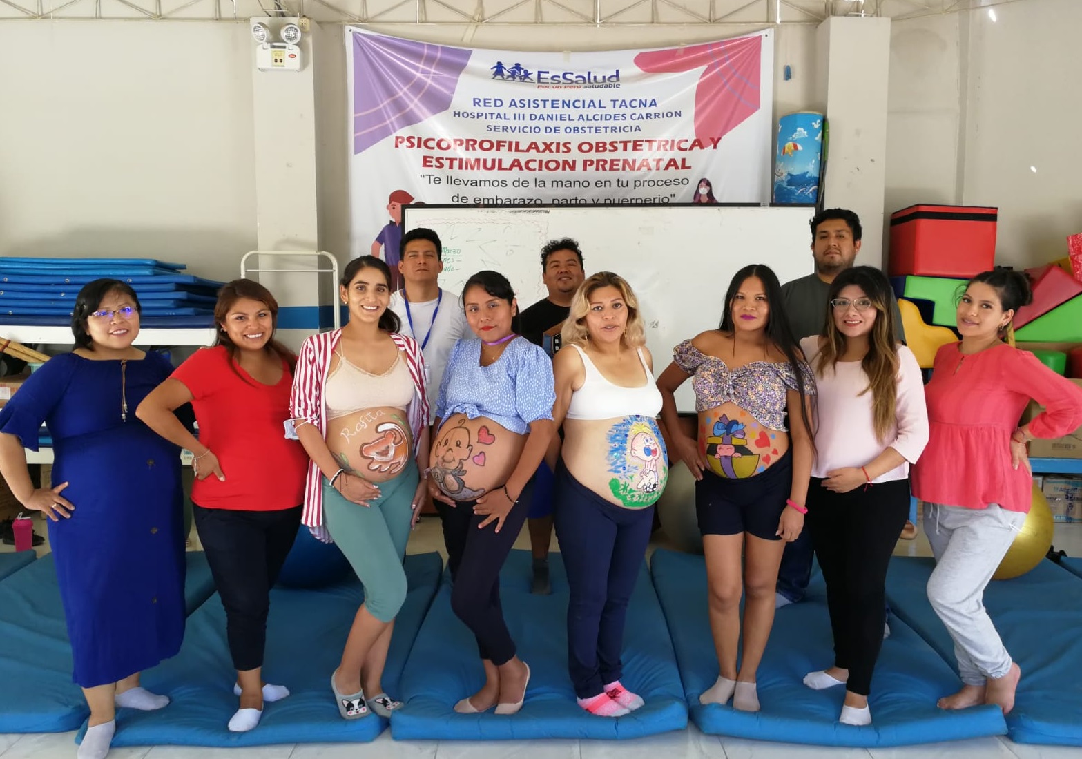 Essalud - EsSalud Tacna realiza diversas actividades por el Día del Niño por Nacer