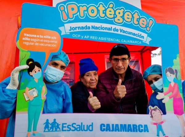 Essalud Cajamarca Realiza Actividades En 9 Provincias De La Región Por Semana De Vacunación En 4168