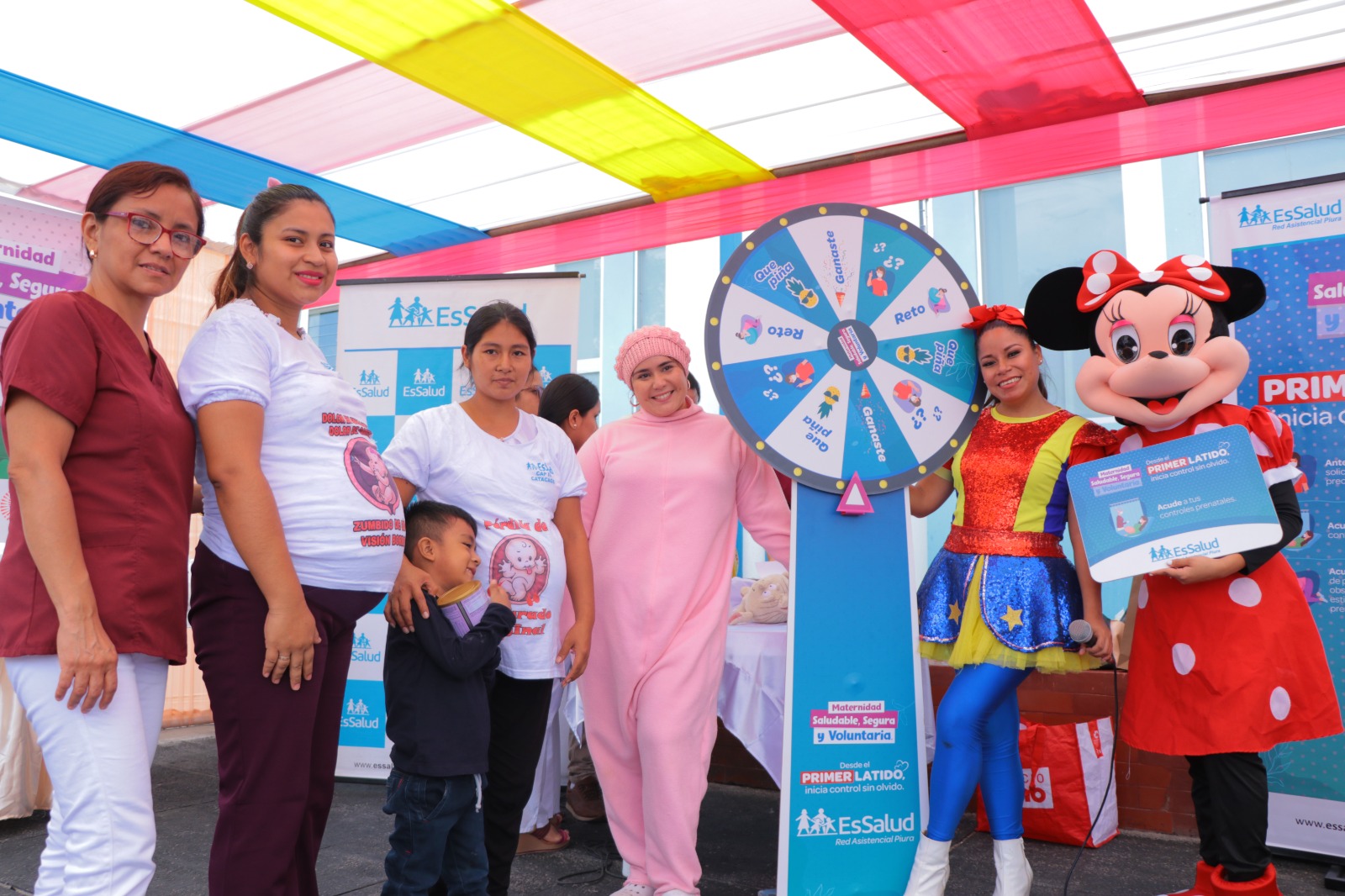 Essalud - EsSalud Piura promueve la Semana de la Maternidad Saludable, Segura y Voluntaria con diversas actividades