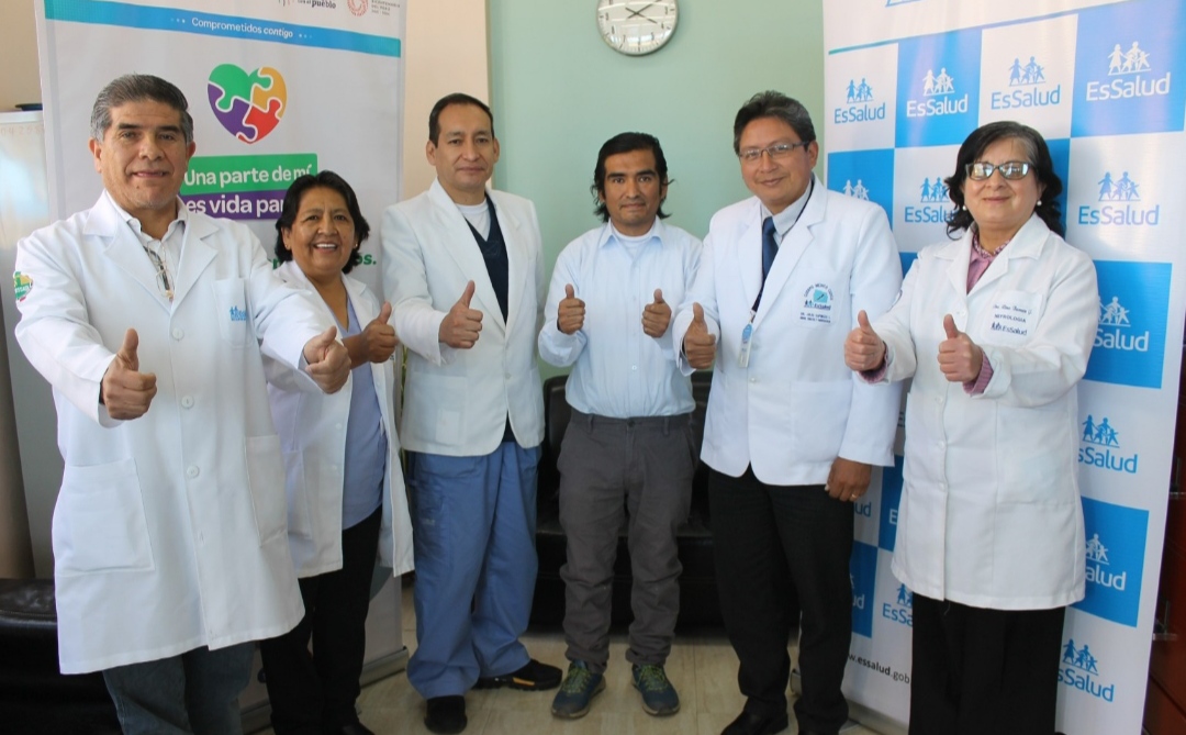 Essalud - EsSalud Cusco salva a joven que necesitaba un riñón desde hace 4 años
