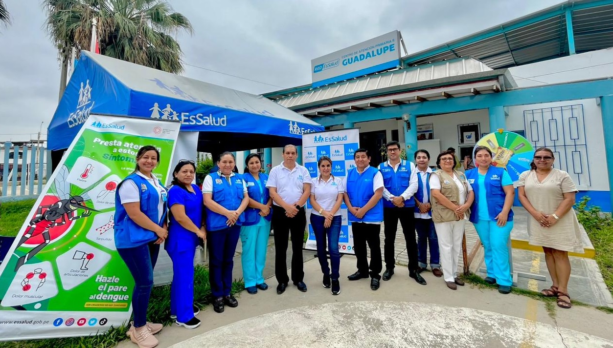 Essalud - EsSalud La Libertad realizó jornada integral de salud descentralizada en Guadalupe