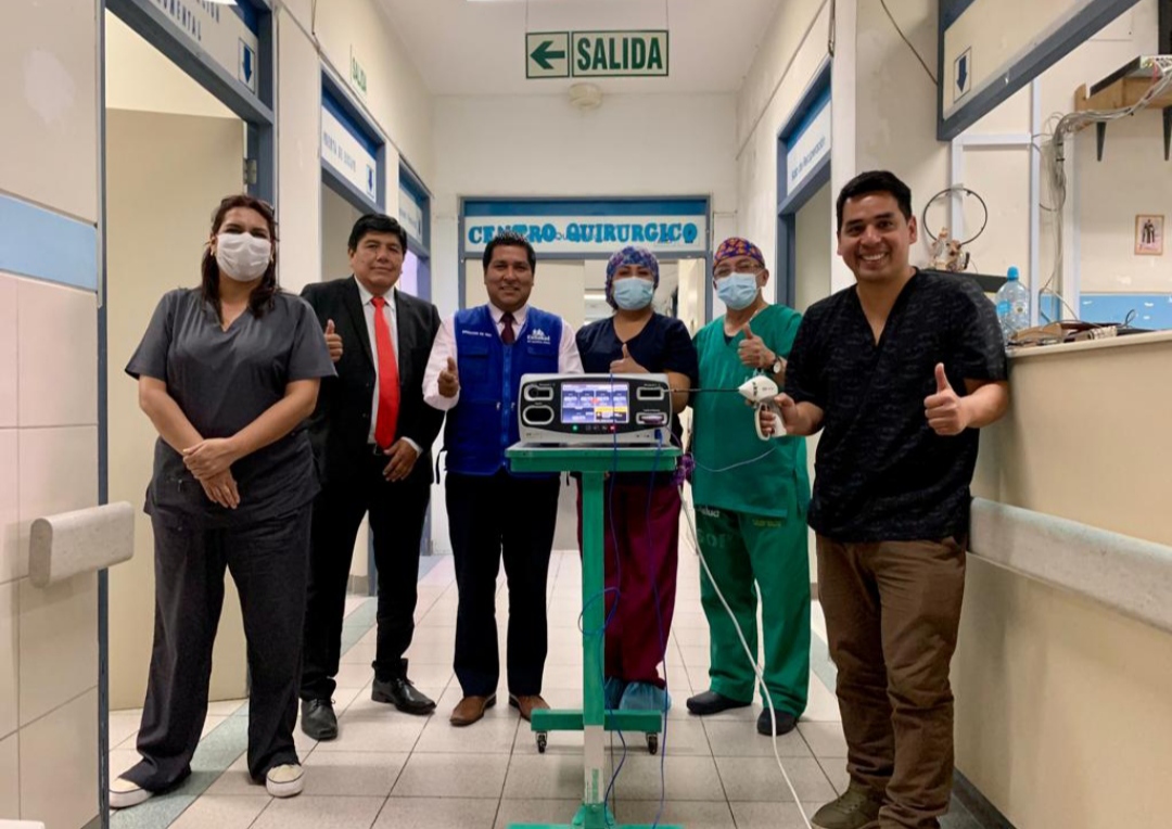 EsSalud Huaraz adquiere moderno electro bisturí para cirugías especializadas