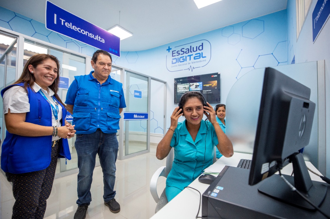 EsSalud: más de 62 mil asegurados se benefician con nuevo Centro de Telemedicina en Moyobamba