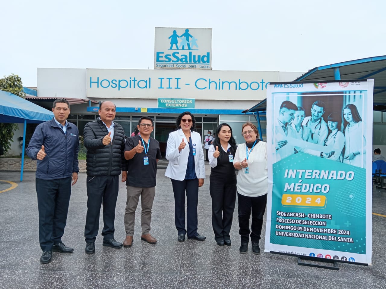 Essalud - EsSalud Áncash será sede de examen de internado médico por segundo año consecutivo